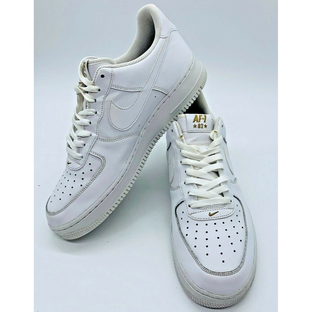 NIKE AIR FORCE 1- AA4083-102- Low '07 Leaf Crest Logo- SIZE 12
